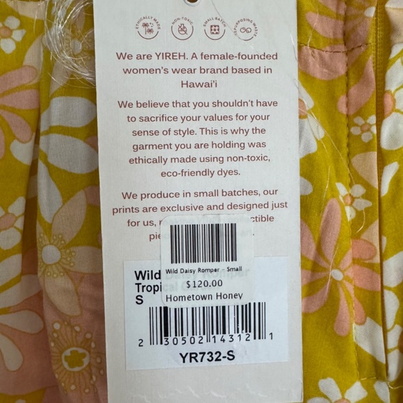 COPY - NWT Yireh + Eternal Summer Romper - Picture 6 of 9
